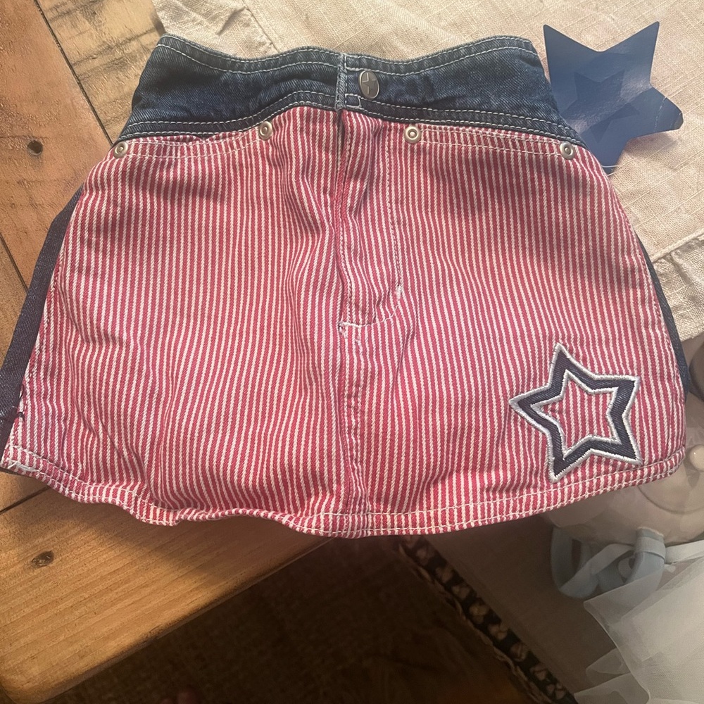Target Red and Blue Skort with Stars XS